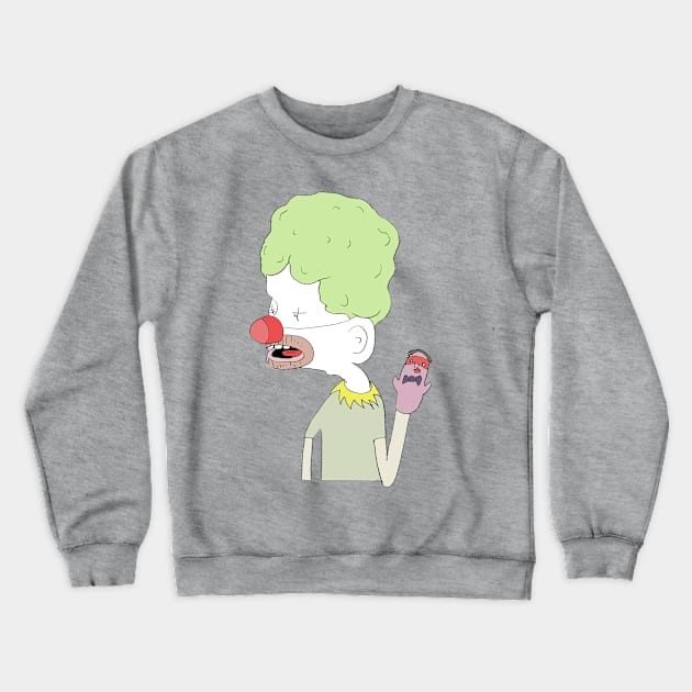 clown Crewneck Sweatshirt by Spankriot